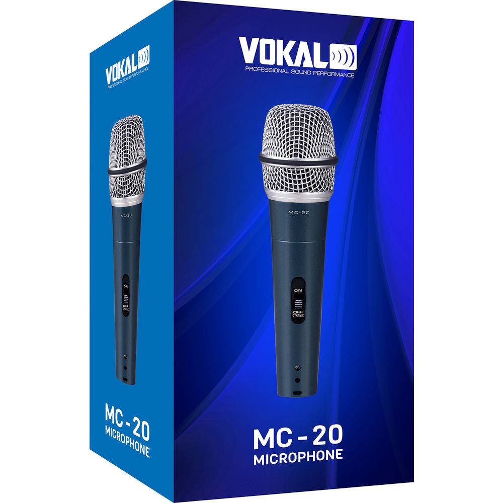 Microfone Vokal MC20 com fio