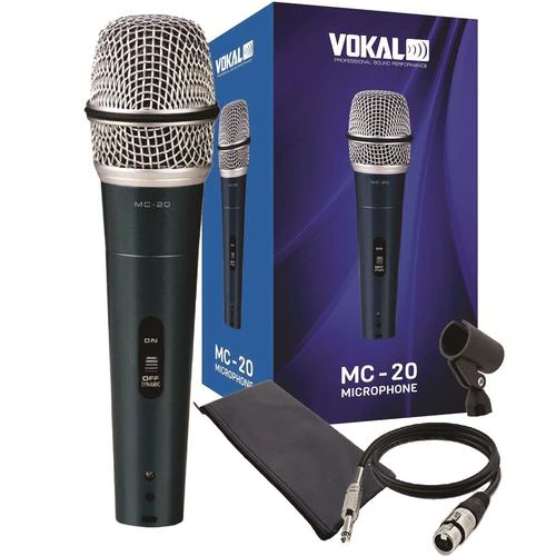 Microfone Vokal MC20 Com Fio