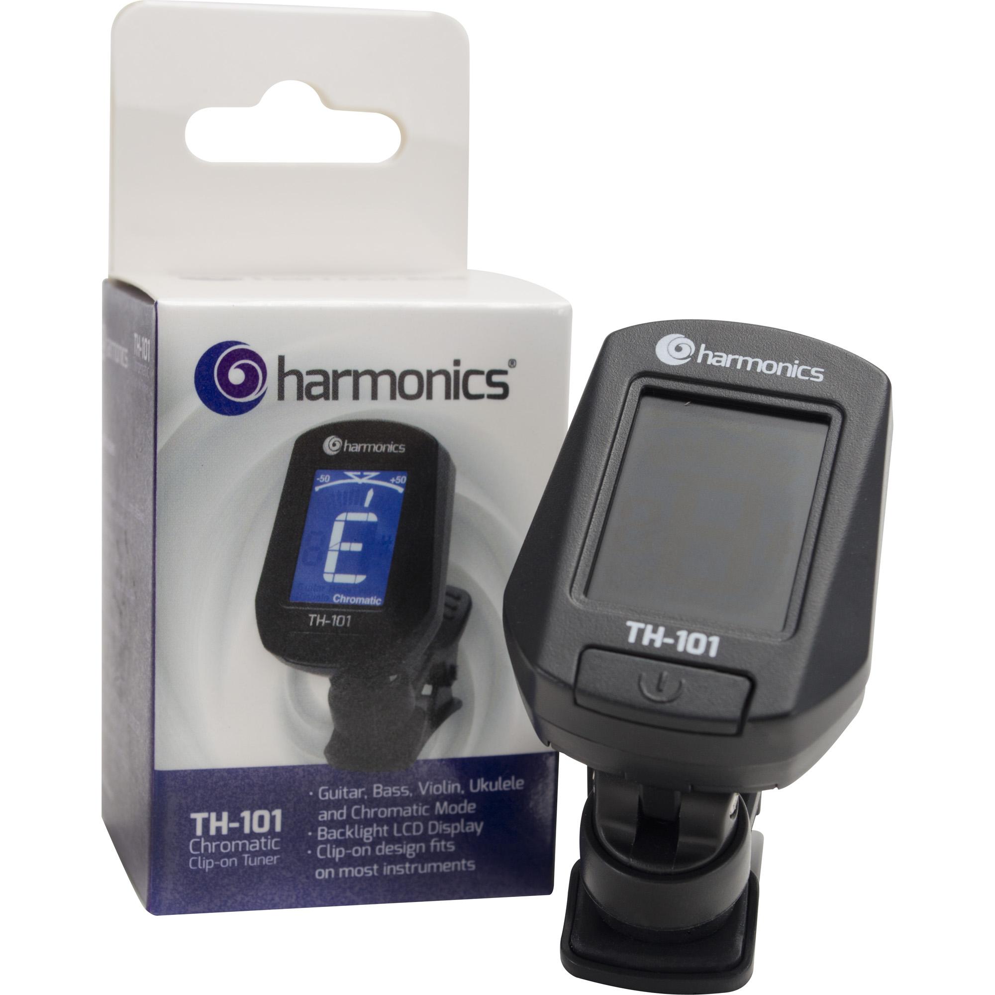 Afinador Instrumentos Harmonics TH-101 Cromatico Com Clip 64633