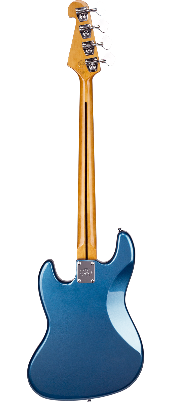 Contra Baixo SX Jazz Bass SJB62 4 Cordas com Case Cor Azul FR