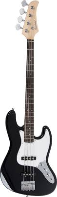Contrabaixo Strinberg JBS40 4 Cordas Passivo Jazz Bass Black