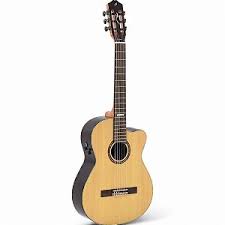 Violao Strinberg Diamond DC1C Classico Cutaway Eletroacustico Nylon Natural Afinador Com Bag