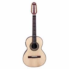 Viola Giannini VS8H NG LRPT Fishman OP Pantanal Temperada Louro Preto  Classica Eletroacustica  Natural Seire Raiz Pantanal Afinador