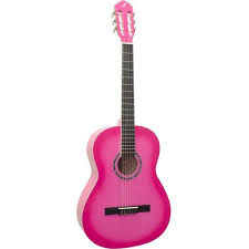 Violao Giannini NR 1/2 PKS Infantil Classico Acustico Nylon Rosa Serie Start