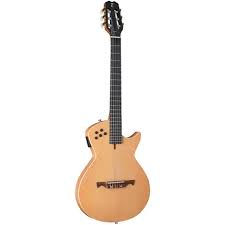 Violao Tagima Modena NTS Solido Cutaway Eletroacustico Nylon Natural Fosco Afinador