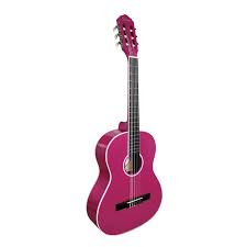 Violao Giannini N-14 PKG Classico Acustico Nylon Rosa Pink Glossy
