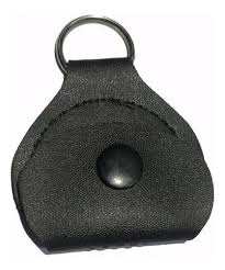 Porta Palheta Basso Couro PP02 Marrom