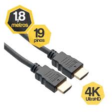 Cabo MXT Hdmi 3M 2.0 4K Dourado 8.1.379