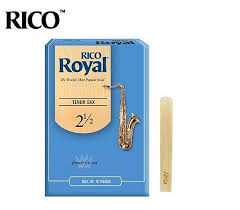 Palheta Sax Tenor 2.5 Rico Royal Rkb1025 16069