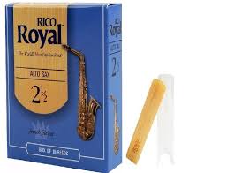 Palheta Sax Alto 2.5 Rico Royal Rjb1025 16061