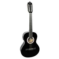 Viola Giannini VS-14 EQ BK Classica Eletroacustica Preto Serie Start