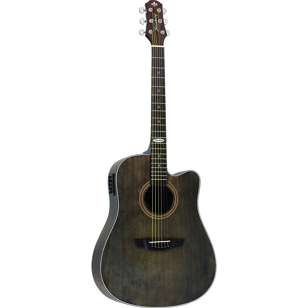 Violao Strinberg SD200C TOS Folk Cataway Eletroacustico Aço Tobacco Satin Fosco Afinador