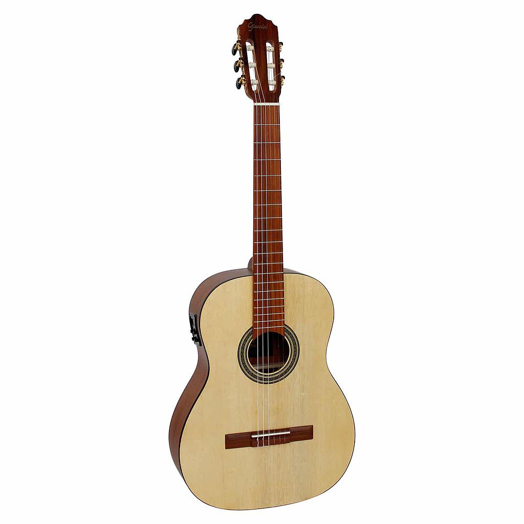 Violao Giannini NW1 Classico Goncalo Alves Eletroacustico Nylon Natural Satin Serie Brasil Tampo Macico Afinador