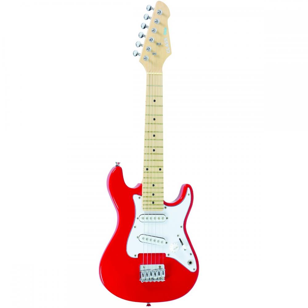 Guitarra Class Infantil CLK10 Vermelha Mini Strato