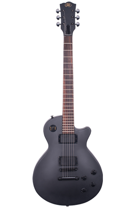 Guitarra SX EE3S Les Paul Preta Braço Colado
