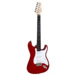 Guitarra Giannini G-100 (Ggx1s Trd/wh) Strato Translucent Red