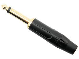Plug P10 Metal MXT Mono Pro Series Preto Dourado 64.1.621