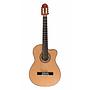 Violao Shelter Torres TOR500PRSX Artistico Cutaway Eletroacústico Nylon Natural Fosco Afinador