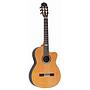 Violao Strinberg Valencia CE55SC Classico Cutaway Eletroacustico Nylon Natural Tampo Maciço Afinador
