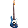 Contra Baixo SX Jazz Bass SJB62 4 Cordas com Capa Cor Azul FR