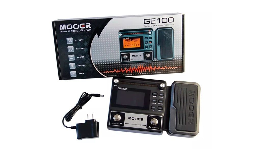 Pedaleira Multi-Efeitos Guitarra Mooer GE100