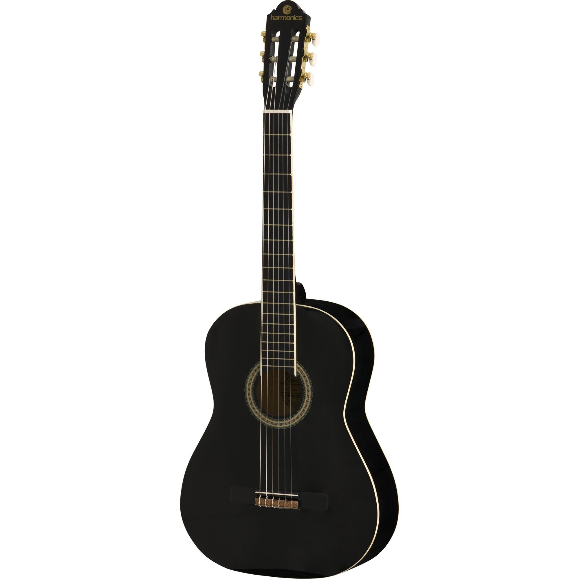 Violao Harmonics GNA111 Preto Nylon Acustico 66035