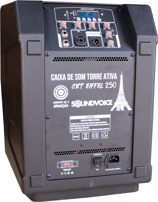 Caixa Ativa Soundvoice Torre EIFFEL 250 1278