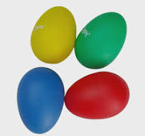 Maraca D-one Egg Shake ES02 Colorida