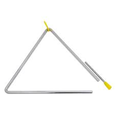 Triangulo Musical Spanking Aço Cromado 30 Cm