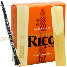 Palheta Clarinete 2.0 Rico RCA1020 16252