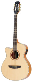 Violao Strinberg Vienna VE30C NS LH Canhoto Artistico Cataway Eletroacustico Nylon Natural Satin Afinador