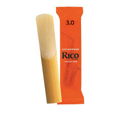 Palheta Sax Alto 3.0 Rico RJA0130 030405
