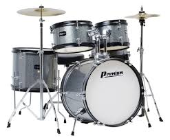Bateria Acustica Premium DX45J Junior SL Prata