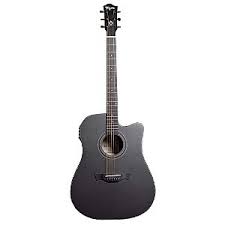 Violao Tagima Cartagena BKS Classico Flat Cutway Eletroacustico Nylon Preto Fosco Afinador