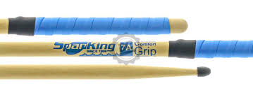 Baqueta Spanking 7A Ponta Madeira Comfort Grip Azul