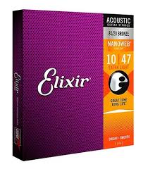 Encordoamento Violao Aço Elixir Extra Light 010