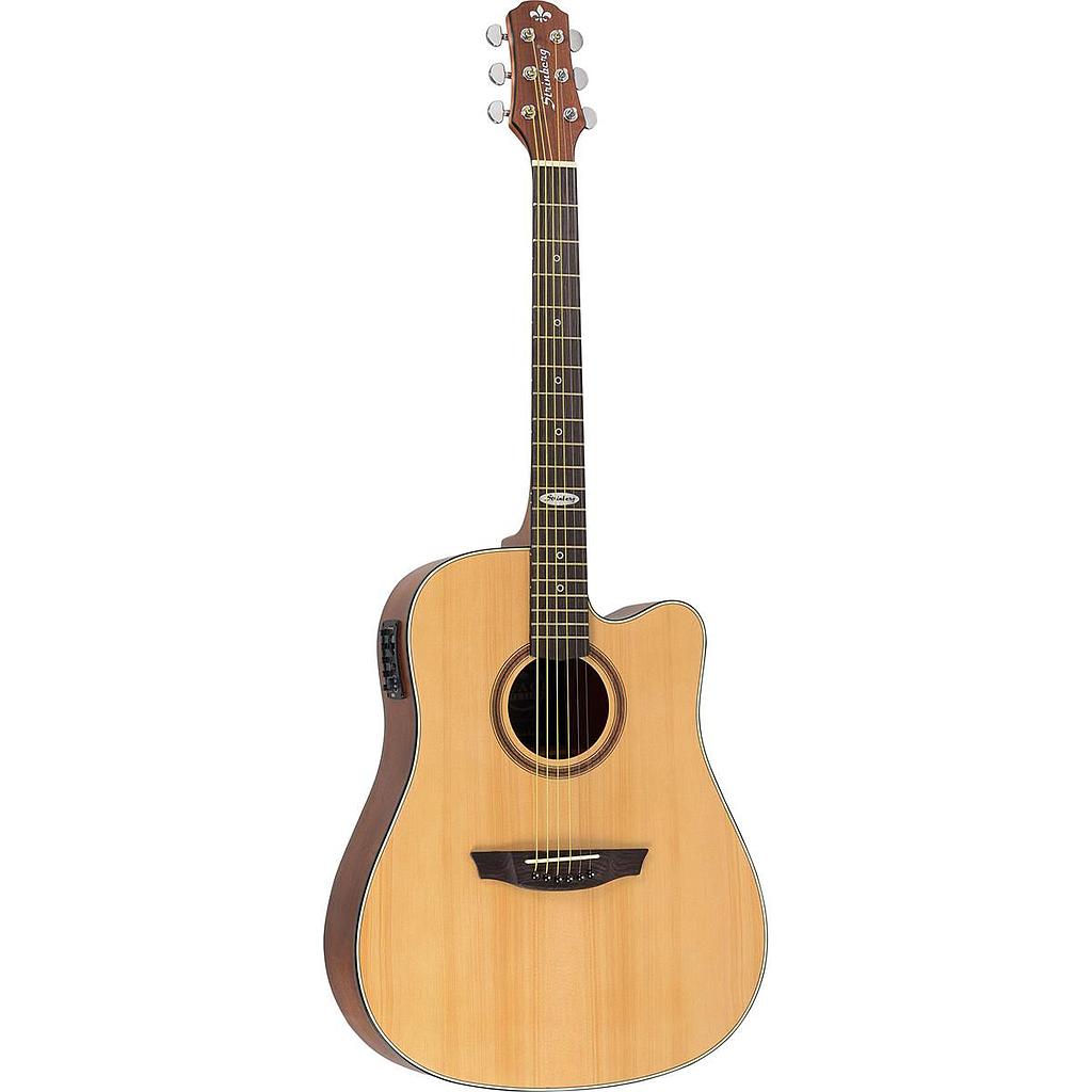Violao Strinberg SD200C NS Folk Cutaway Eletroacustico Aço Natural Satin Fosco Afinador