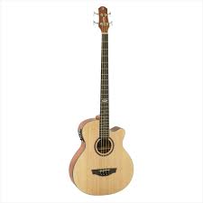Baixolao Strinberg SB240 NS Eletroacustico 4 Cordas Natural Satim Fosco Afinador
