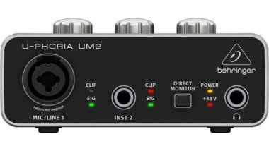Interface de Audio Behringer UM2