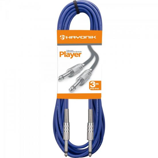 Cabo Hayonik P10xP10 3m Emborrachado Azul 54416