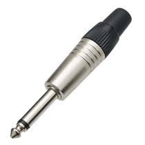 Plug P10 Metal Mono SJM003 Prata Profissional 11434 (Sonotec)