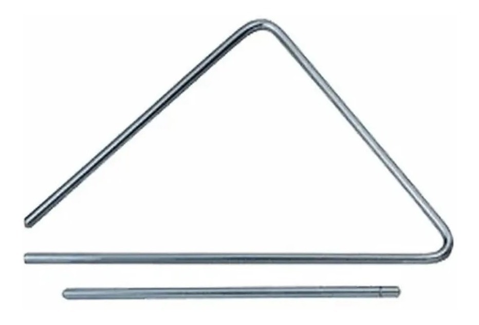 Triangulo Musical Torelli TL602 Aço Cromado 15cm 25858