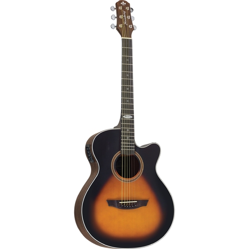 Violao Strinberg SA200C HBS Artistico Cataway Eletroacústico Aço Honeyburst Satin Fosco Afinador