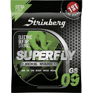 Encordoamento Guitarra Strinberg GS09 09 1º Mi Extra