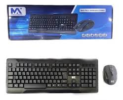 Kit Teclado e Mouse Usb Sem Fio Maxmidia 13524