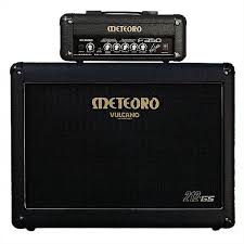 Kit Amplificador Guitarra Meteoro Cabeçote F-350 + Caixa Meteoro Vulcano 212GS