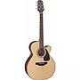 Violao Takamine Gn15CE TP4T Minijumbo Catway Eletroacustico Aço Natural Tampo Maciço Afinador