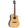 Violao Strinberg SD35C Folk Cutaway Eletroacustico Aço Natural Afinador